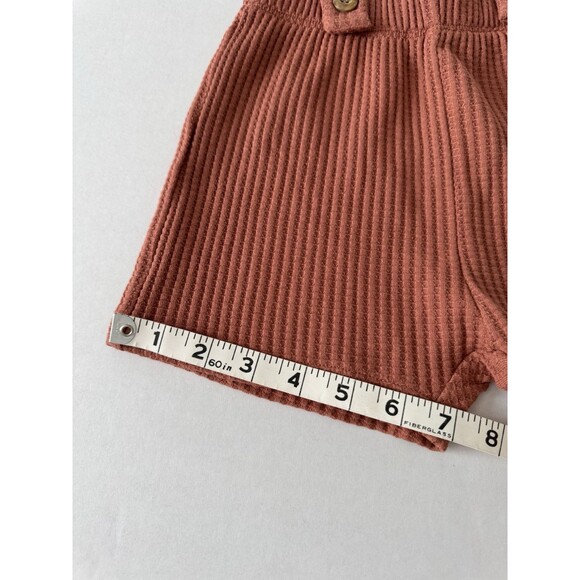 H&M Rust Orange Unisex 2T Short Overall - Picture 6 of 7